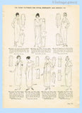 Ladies Home Journal 2491: 1920s Uncut Misses Nightgown 36 B Vintage Sewing Pattern