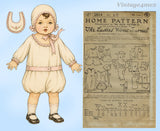 Ladies Home Journal 2814: 1920s Uncut 18in Doll Clothes Set Vintage Sewing Pattern