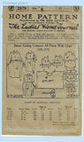 Ladies Home Journal 2897: 1920s Uncut Toddler Girls Dress Sz6 VTG Sewing Pattern