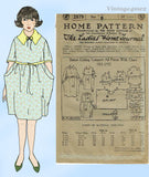 Ladies Home Journal 2897: 1920s Uncut Toddler Girls Dress Sz6 VTG Sewing Pattern