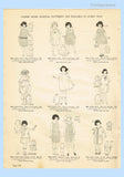 Ladies Home Journal 2956: 1920s Uncut Little Girls Dress Sz8 Vintage Sewing Pattern