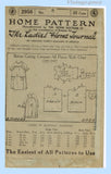Ladies Home Journal 2956: 1920s Uncut Little Girls Dress Sz8 Vintage Sewing Pattern