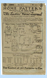 Ladies Home Journal 3006: 1920s Uncut Girls Dress Size 14 Vintage Sewing Pattern