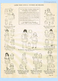 Ladies Home Journal 3013: 1920s Uncut Toddler Girls Dress Sz6 VTG Sewing Pattern