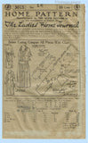 Ladies Home Journal 3015: 1920s Uncut Misses Dress 34B Vintage Sewing Pattern