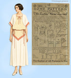 Ladies Home Journal 3034: 1920s Uncut Misses Dress 34 B Vintage Sewing Pattern