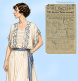 Ladies Home Journal 3040: 1920s Uncut Misses Dress 34 B Vintage Sewing Pattern
