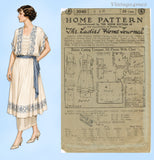 Ladies Home Journal 3040: 1920s Uncut Misses Dress 34 B Vintage Sewing Pattern