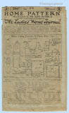Ladies Home Journal 3047: 1920s Uncut Misses Dress Sz 34 B Vintage Sewing Pattern
