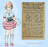 Ladies Home Journal 3055: 1920s Uncut Girls Party Dress Sz12 Vintage Sewing Pattern