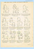Ladies Home Journal Sewing Pattern 3057 Catalog Page from 1924