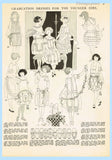 Ladies Home Journal 3068: 1920s Uncut Girls Dress Size 10 Vintage Sewing Pattern