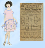 Ladies Home Journal 3068: 1920s Uncut Girls Dress Size 10 Vintage Sewing Pattern