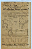 Ladies Home Journal 3068: 1920s Uncut Girls Dress Size 10 Vintage Sewing Pattern