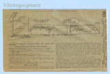 Ladies Home Journal 3071: 1920s Uncut Misses Dress Sz 34 B Vintage Sewing Pattern