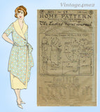 Ladies Home Journal 3071: 1920s Uncut Misses Dress Sz 34 B Vintage Sewing Pattern