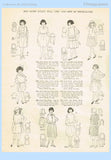 Ladies Home Journal 3099: 1920s Uncut Teen Girls Dress Sz 14 Vintage Sewing Pattern