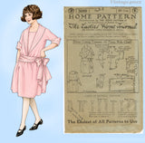 Ladies Home Journal 3099: 1920s Uncut Little Girls Dress Sz 10 Vintage Sewing Pattern