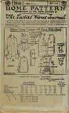 Ladies Home Journal 3101: 1920s Stunning Uncut Misses Coat 40B Sewing Pattern