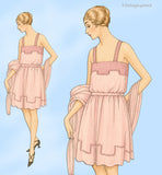 Ladies Home Journal 3104: 1920s Uncut Misses Combination 36B Vintage Sewing Pattern