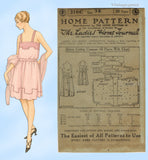 Ladies Home Journal 3104: 1920s Uncut Misses Combination 36B Vintage Sewing Pattern