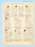 Ladies Home Journal 3105: 1920s Uncut Toddlers Romper Sz6 Vintage Sewing Pattern