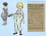 Ladies Home Journal 3105: 1920s Uncut Toddlers Romper Sz6 Vintage Sewing Pattern