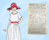 Ladies Home Journal 3125: 1920s Uncut Misses Lanvin Dress 38 B Vintage Sewing Pattern
