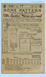 Ladies Home Journal 3129: 1920s Uncut Misses Lanvin Slip 35 B Vintage Sewing Pattern