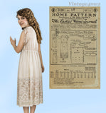 Ladies Home Journal 3129: 1920s Uncut Misses Lanvin Slip 35 B Vintage Sewing Pattern