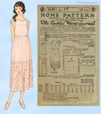 Ladies Home Journal 3129: 1920s Uncut Misses Lanvin Slip 35 B Vintage Sewing Pattern