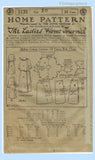 Ladies Home Journal 3131: 1920s Uncut Misses Lanvin Dress 36B Vintage Sewing Pattern