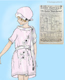 Ladies Home Journal 3149: 1920s Uncut Girls Dress Sz10 Vintage Sewing Pattern