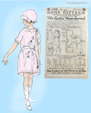 Ladies Home Journal 3149: 1920s Uncut Girls Dress Sz10 Vintage Sewing Pattern