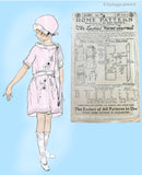 Ladies Home Journal 3149: 1920s Uncut Girls Dress Sz8 Vintage Sewing Pattern