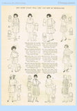 Ladies Home Journal 3151: 1920s Uncut Little Girls Dress Sz10 Vintage Sewing Pattern