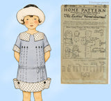 Ladies Home Journal 3159: 1920s Uncut Little Girls Dress Sz 8 Vintage Sewing Pattern