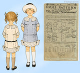 Ladies Home Journal 3159: 1920s Uncut Little Girls Dress Sz 8 Vintage Sewing Pattern