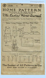 Ladies Home Journal 3161: 1920s Uncut Daughter Apron Sz 8 Vintage Sewing Pattern