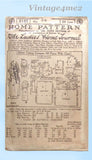 Ladies Home Journal 3165: 1920s Uncut Misses Day Dress Vintage Sewing Pattern