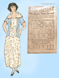 Ladies Home Journal 3167: 1920s Uncut Misses Dress Sz 34 B Vintage Sewing Pattern
