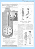 Ladies Home Journal 3194: 1920s Uncut Girls Coat & Hat Sz 8 Vintage Sewing Pattern