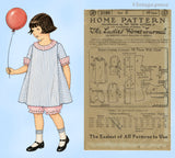 Ladies Home Journal 3196: 1920s Uncut Girls Bloomer Dress Sz2 Vintage Sewing Pattern