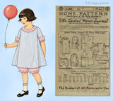 Ladies Home Journal 3196: 1920s Uncut Girls Bloomer Dress Sz4 Vintage Sewing Pattern