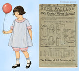 Ladies Home Journal 3196: 1920s Uncut Girls Bloomer Dress Sz6 Vintage Sewing Pattern
