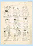 Ladies Home Journal 3196: 1920s Uncut Girls Bloomer Dress Sz2 Vintage Sewing Pattern
