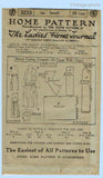 Ladies Home Journal 3233: 1920s Uncut Dress Accessories SM Vintage Sewing Pattern