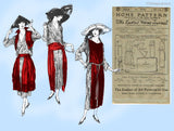Ladies Home Journal 3233: 1920s Uncut Accessories 42-44B Vintage Sewing Pattern