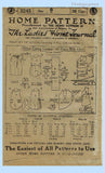 Ladies Home Journal 3245: 1920s Uncut Girls Apron Size 8 Vintage Sewing Pattern