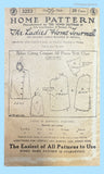 1920s Vintage Ladies Home Journal Sewing Pattern 3253 Uncut Baby Bunting Set